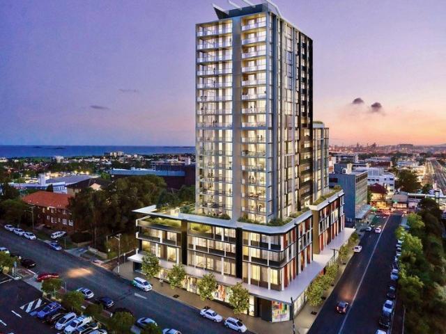 'Skye Tower' Wollongong Six Year Old One Bedroom Apartment With Undercover Security Car Parking