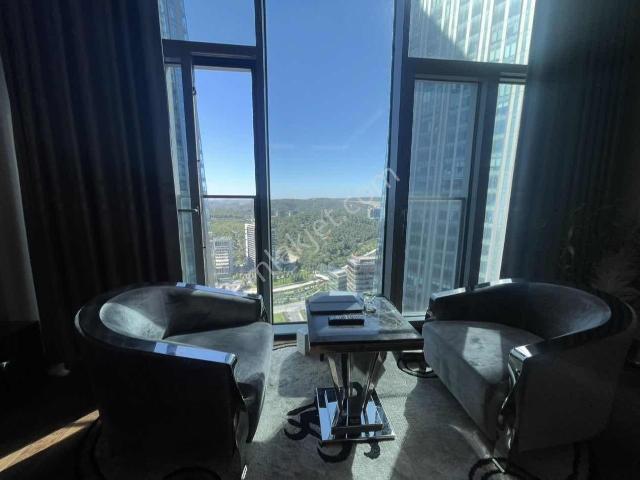 Skyland İstanbul Kiralık 5+2 Lüx Eşyalı Penthouse Rezidans