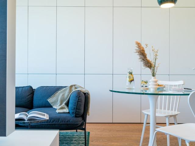 Skyline Studio Living: Smart Design with Breathtaking Views over Vienna, Vienna Amsterdam Apartments for Rent