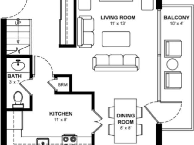 Skyline — Two Bedroom Maisonettes