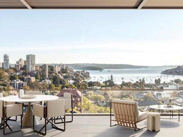 Skylit Penthouse Full Floor Three Bedroom + Study Home with Iconic Harbour Views. Structure Now Complete, Site Inspections by Appointment