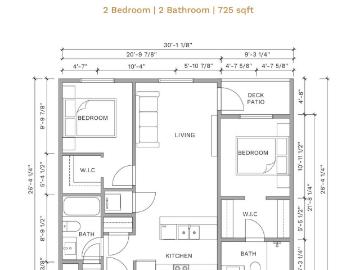 Skyside Residences 2 Bedroom / 2 Bathroom [object Promise] for Rent