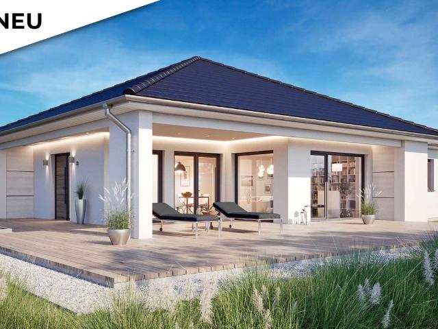 SH 140 B Bungalow von ScanHaus Marlow! EFH40 incl. Grundstück