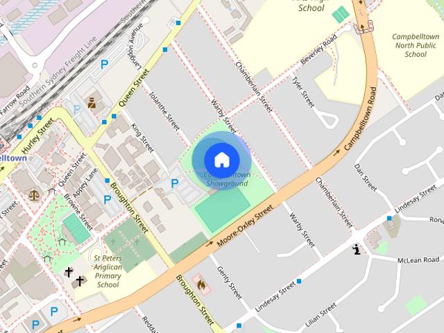 “Short walk to Macarthur Square and train station”