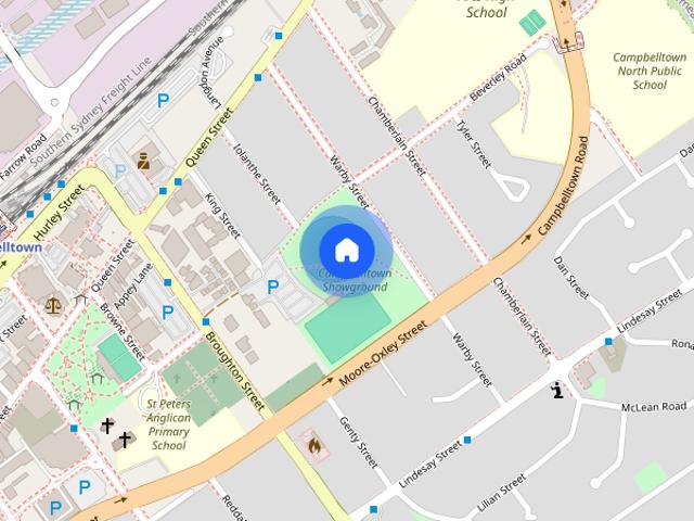 “Short walk to Macarthur Square and train station”