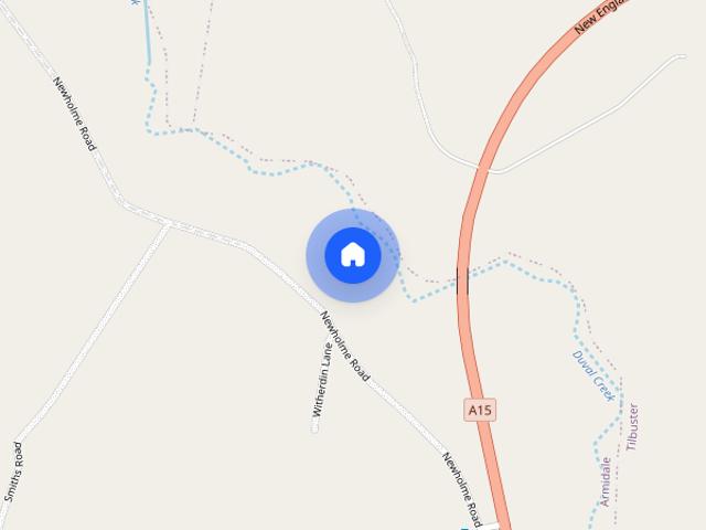 Short distance from town on acreage