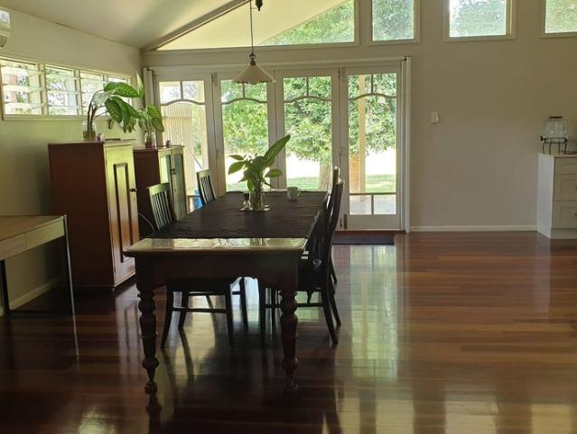 Short rental term considered = 6 months. Restored house on large block