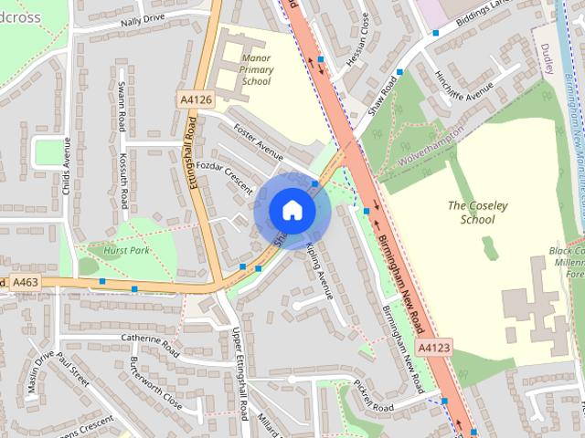 Shaw Road, Coseley