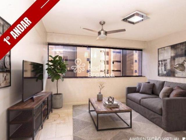 SHCES 105 Apartamento com 3 quartos primeiro andar aceita financiamento e FGTS Cruzeiro Novo