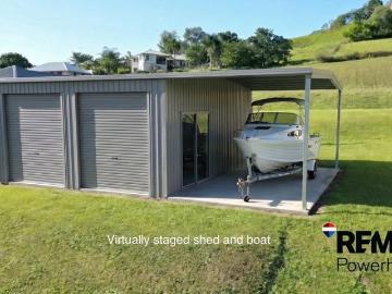 Shed and Land package