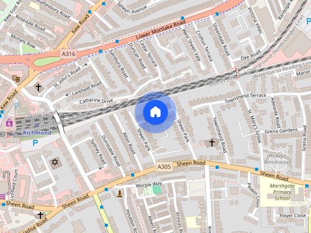 Sheen Park, Richmond, Surrey, TW9