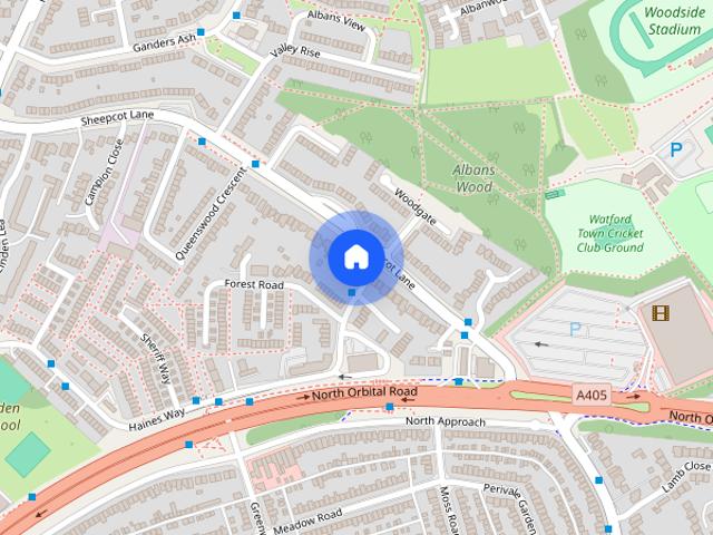 Sheepcot Lane, Watford, WD25