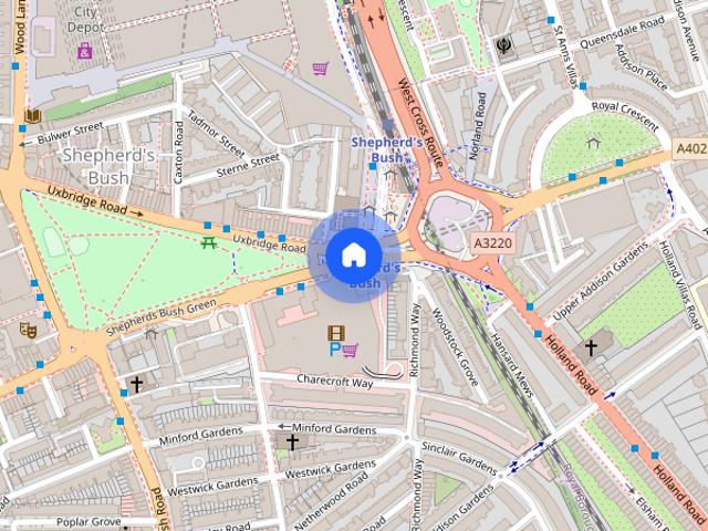 Shepherds Bush Green, Shepherds Bush W12 8PL