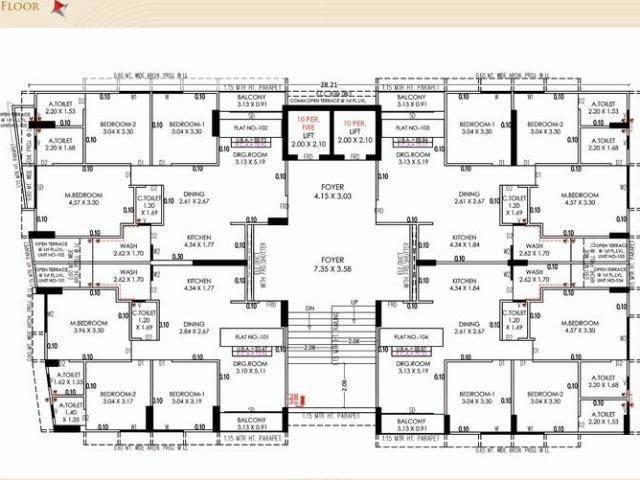 Shilaj 3 BHK Apartment For Sale Ahmedabad