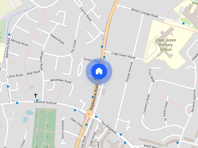 Shipbourne Road Tonbridge TN10