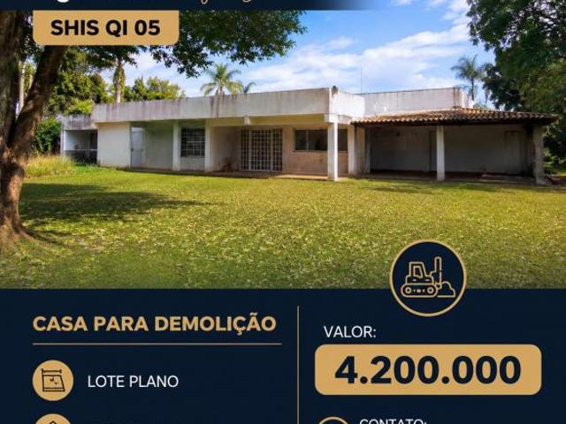 SHIS QI 05 LAGO SUL CASA DEMOLIÇÃO