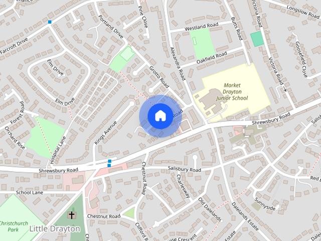 Simons Road, Market Drayton