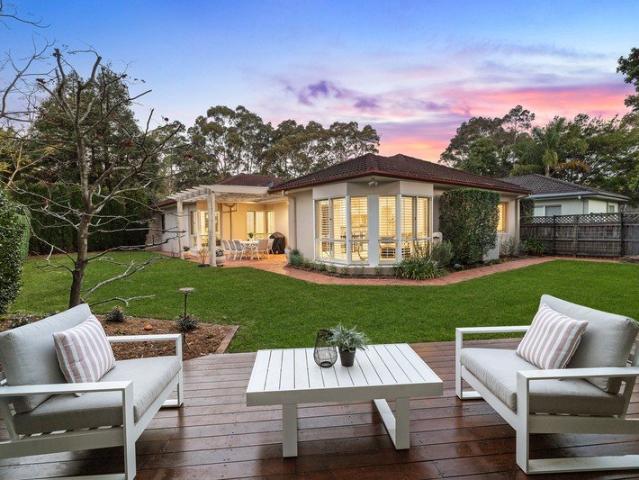 Simple stylish living in a private estate