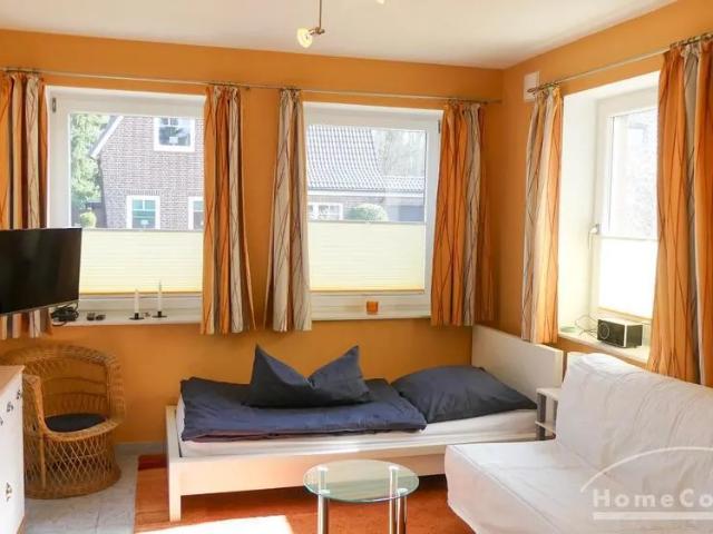 Simply furnished 1 room apartment in Hamburg Bergedorf