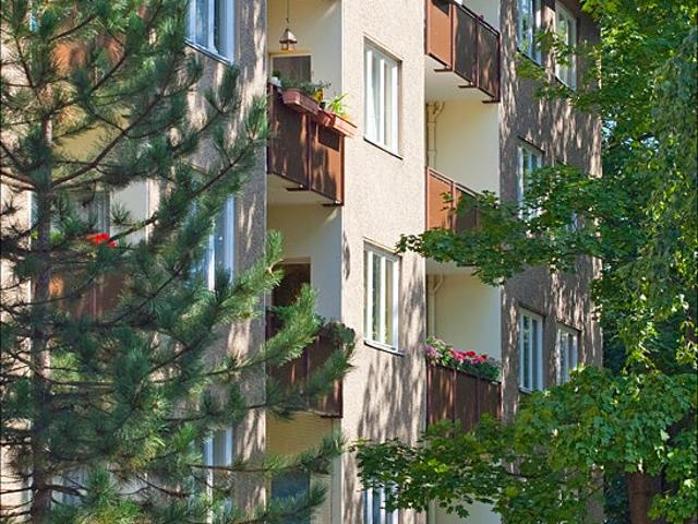 Singelwohnung mit Balkon und Duschbad