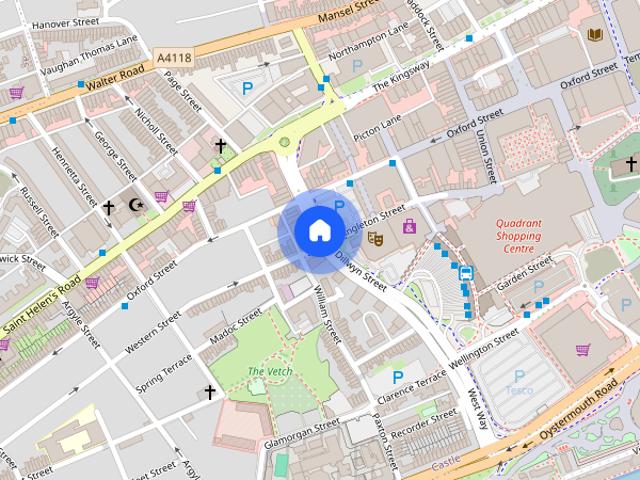 Singleton Hotel, Dilwyn Street, Swansea, SA1