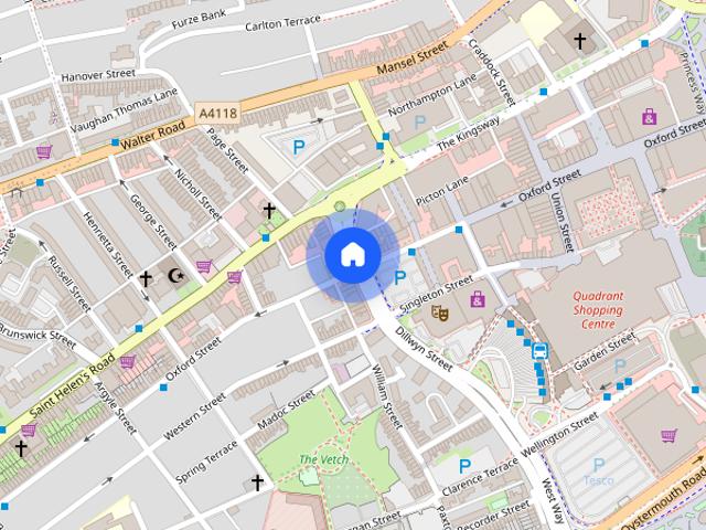 Singleton Hotel, Dilwyn Street, Swansea, SA1