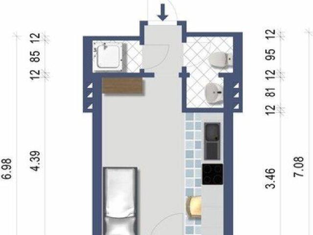 Singlewohnung mit Balkon und Garten provisionsfrei ab 1. Oktober 2026 inkl. Strom, Wasser und Heizung!