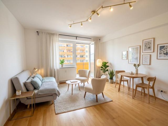 Singlewohnung mit loggia im zentrum