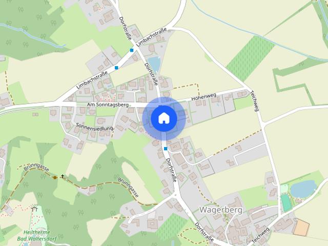 Singlewohnung oder Zweitwohnsitz in schönster Lage des Thermenortes Bad Waltersdorf