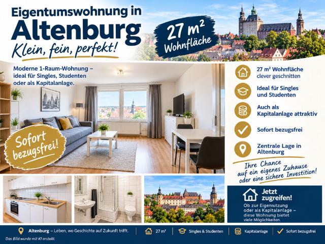 Singlewohnung im Herzen von Altenburg