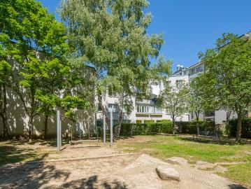 Singlewohnung in der obersten Etage