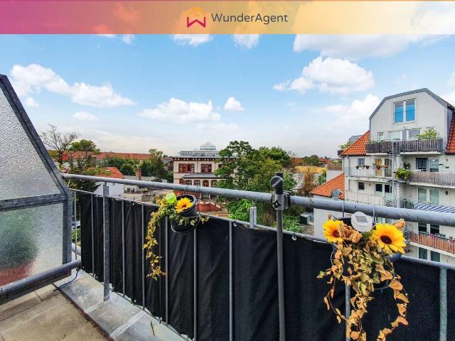 Single Apartment in Buckau + Dachterrasse + EBK