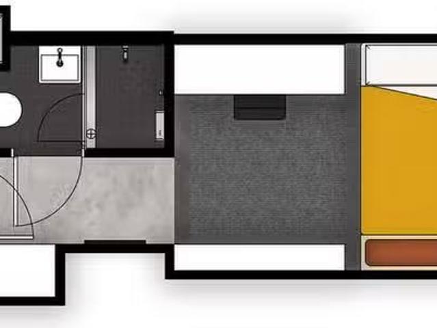 Single Bedroom – 6 Share Apt