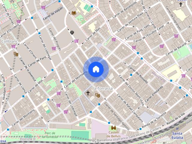 Single Bedroom close to Santa Eulàlia Metro just for a female tenant, preference Spanish speaker