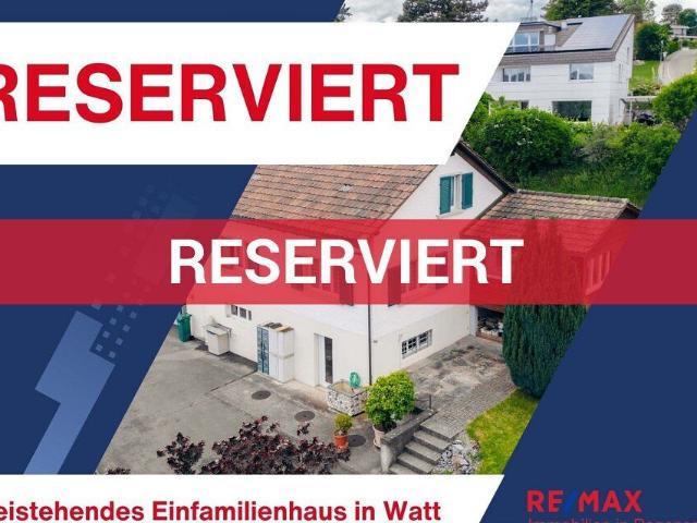 Single family house with 5 rooms on sale in Watt 110 m² | dreamo. Ch