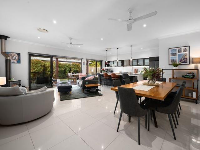Single Level Living with a Private Kids' Wing in Riverstone Crossing