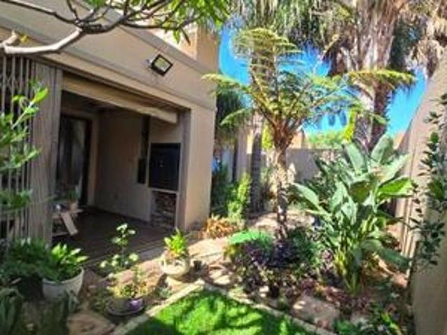 single storey, sectional title town house