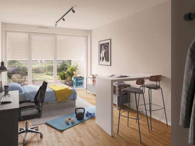 Single Wohnung mit ca. 32 m² samt Dusche und Terrasse