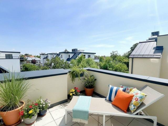 SINGLE TERRASSEN WOHNUNG im 1. DG * ERSTBEZUG * in ESSLING & NATUR