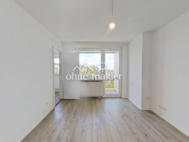 Singles willkommen: 1 Zi. Apartment mit EBK und BALKON