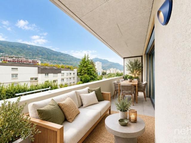 Sion: appartement de 3,5 pièces lumineux avec grand balcon
