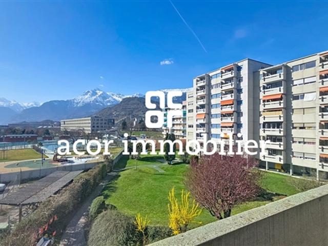 Sion Zentrum – 4½ Zimmerwohnung in Gehweite zum Bahnhof