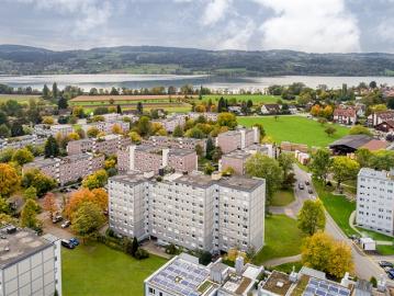 Etagenwohnung mieten in Am Pfisterhölzli - Parkplatz
