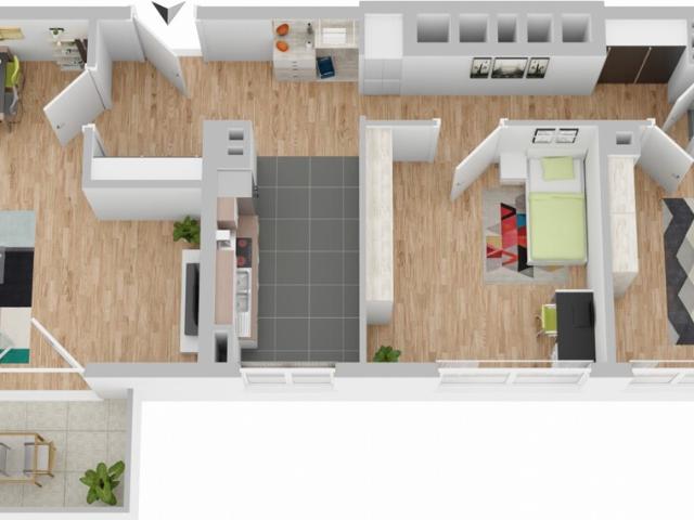 Sichere Mieteinnahmen: Vermietete 3 Zimmer Wohnung