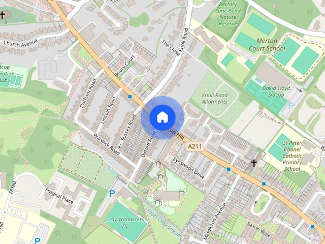 Sidcup Hill, Sidcup, Kent, DA14