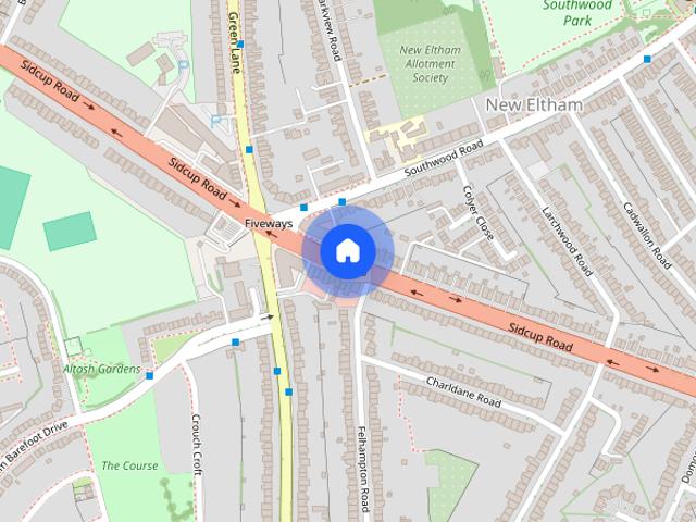 Sidcup Road, New Eltham, SE9