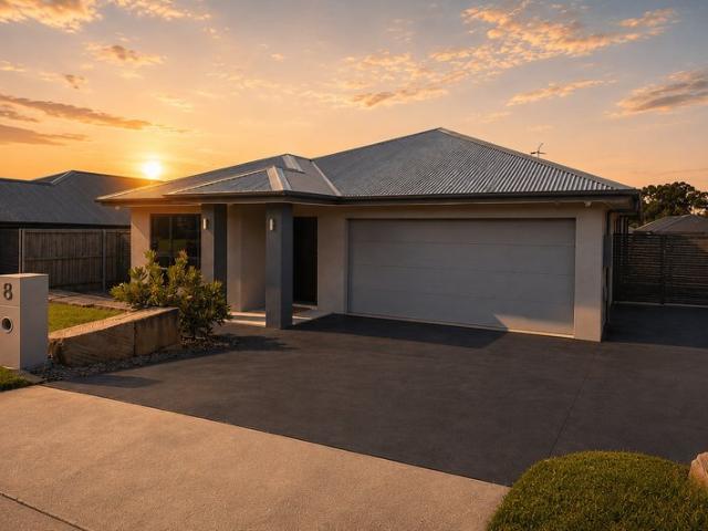 Side Access, Modern Home.