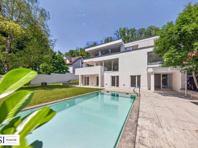 Sieveringer Wohnqualität: Villa mit Pool, Garten und viel Privatsphäre