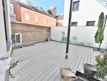 Siebenbrunnengasse, Margareten, Wien - Terrasse