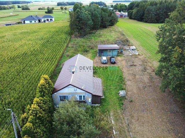 Do sprzedania siedlisko 70 m² z dużą działką 5900 m² w Wiechetki Małe